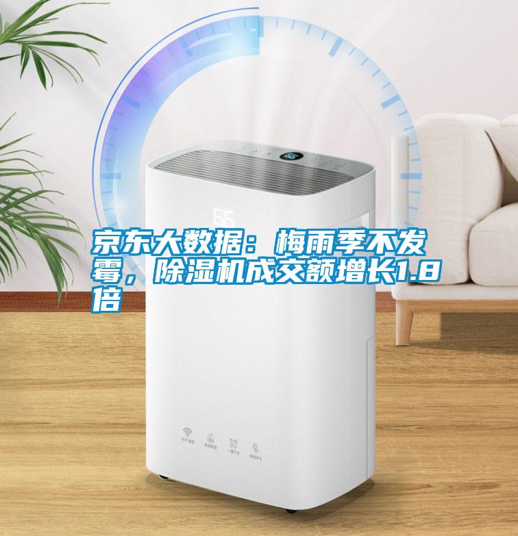 京東大數據：梅雨季不發霉，除濕機成交額增長1.8倍