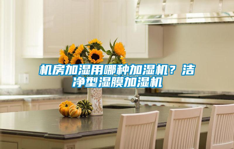機房加濕用哪種加濕機?潔凈型濕膜加濕機