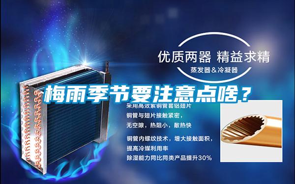 梅雨季節要注意點啥？