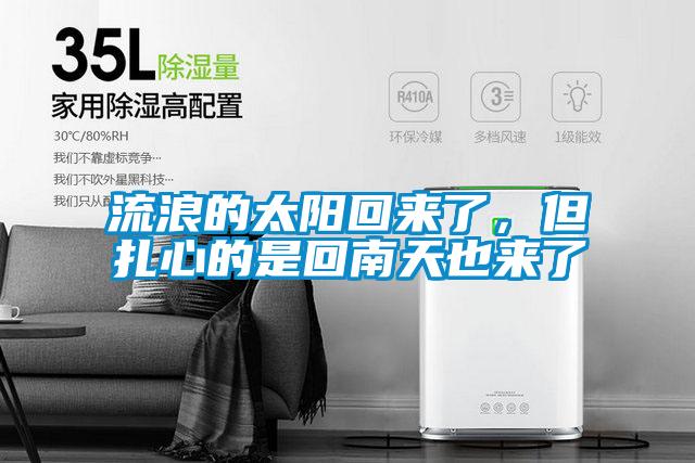 流浪的太陽回來了，但扎心的是回南天也來了