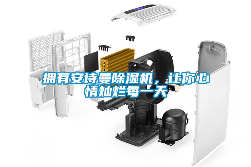 擁有安詩曼除濕機,讓你心情燦爛每一天