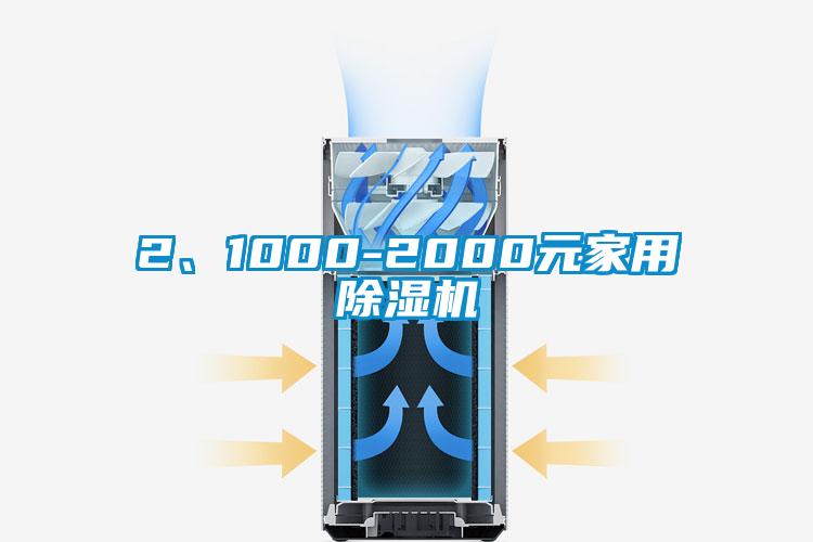 2、1000-2000元家用除濕機