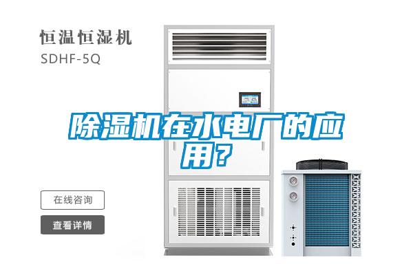 除濕機在水電廠的應(yīng)用？