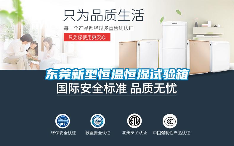 東莞新型恒溫恒濕試驗(yàn)箱