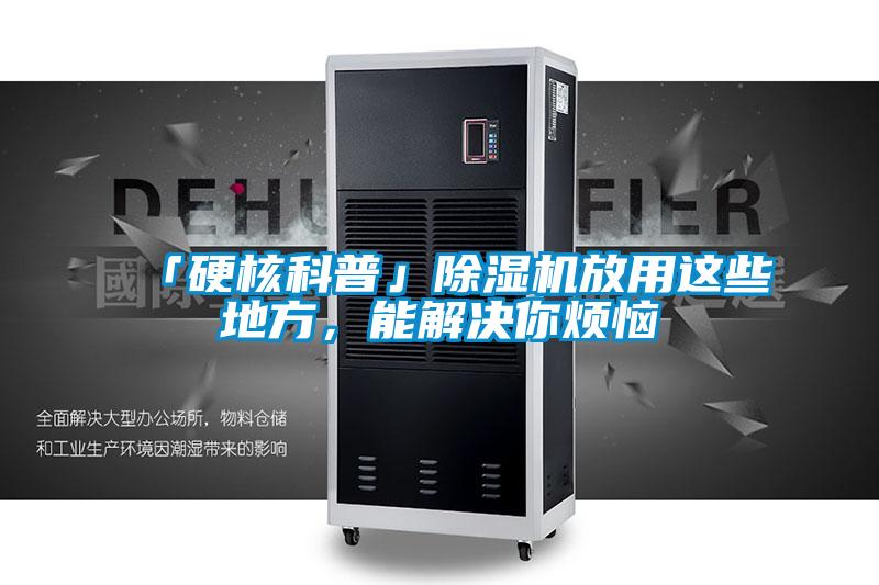 「硬核科普」除濕機放用這些地方，能解決你煩惱