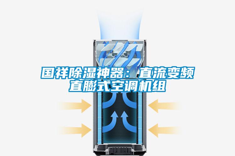 國祥除濕神器：直流變頻直膨式空調機組