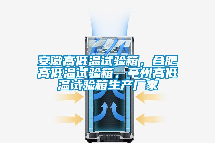 安徽高低溫試驗箱，合肥高低溫試驗箱，毫州高低溫試驗箱生產廠家