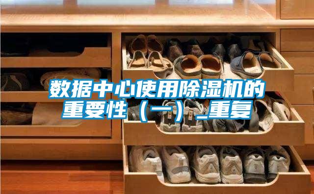 數(shù)據(jù)中心使用除濕機的重要性(一)_重復(fù)