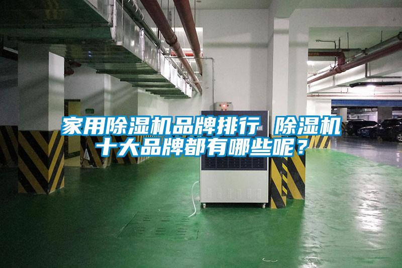 家用除濕機品牌排行 除濕機十大品牌都有哪些呢?