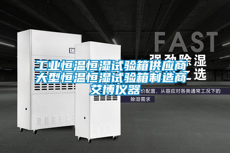 工業(yè)恒溫恒濕試驗箱供應商 大型恒溫恒濕試驗箱制造商 艾博儀器