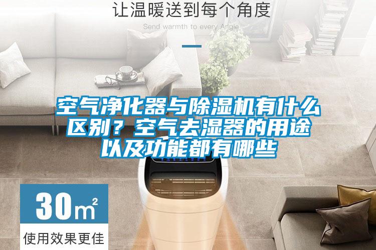 空氣凈化器與除濕機有什么區別?空氣去濕器的用途以及功能都有哪些