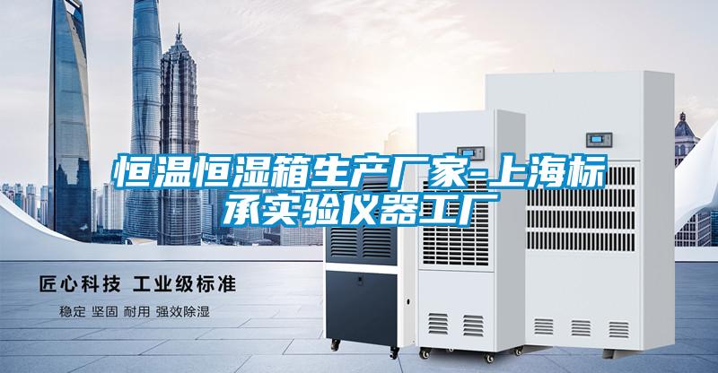 恒溫恒濕箱生產廠家-上海標承實驗儀器工廠