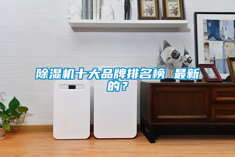 除濕機十大品牌排名榜 最新的?