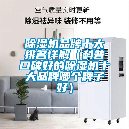 除濕機品牌十大排名詳解(科普口碑好的除濕機十大品牌哪個牌子好)