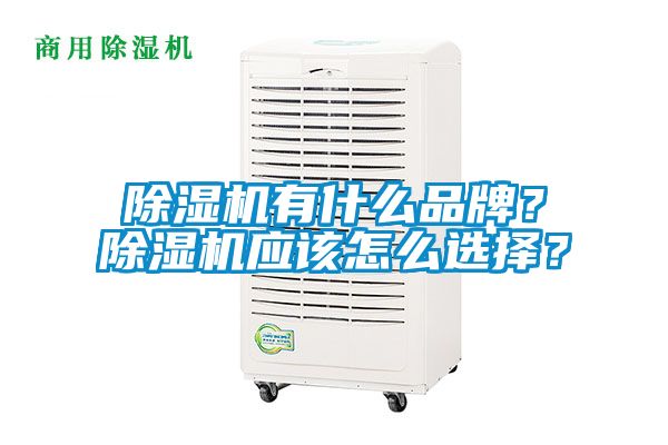 除濕機有什么品牌?除濕機應該怎么選擇?