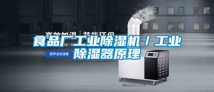 食品廠工業除濕機／工業除濕器原理
